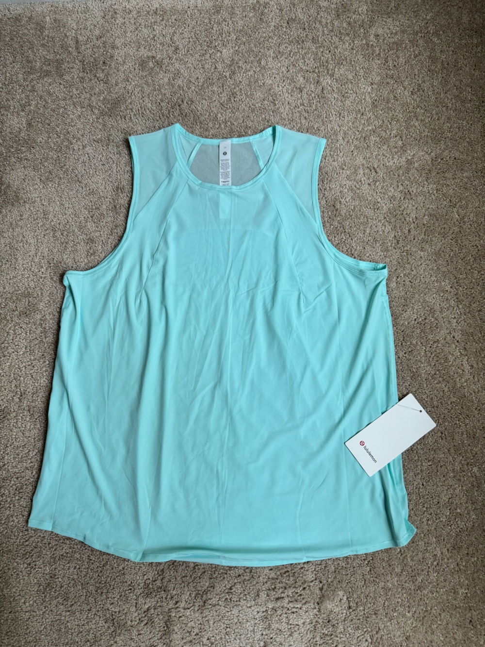 Lululemon Sculpt Tank Size 14